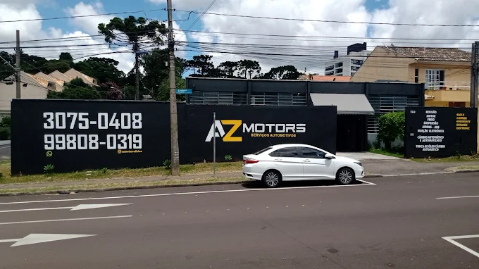 Fachada da AZ Motors em Curitiba